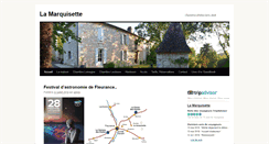 Desktop Screenshot of la-marquisette.fr